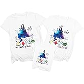 Family Matching Shirt 2026 Magical Family Vacation Matching Outfit Mom Dad Mini Graphic Tees Tops Cruise Trip Clothes