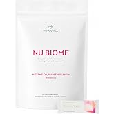 Nu Skin Pharmanex Nu Biome | 30 Packets | Watermelon Raspberry Lemon | Gut &amp; immune health supplement with energy | Prebiotic &amp; antioxidant formula supporting healthy microbiome &amp; digestion