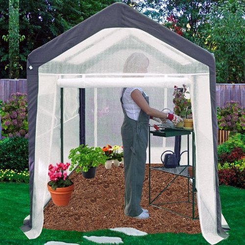 Home Gardener Portable Greenhouse (6' x 8') Home & Kitchen
