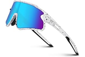 RIVBOS Youth Baseball Sunglasses for Kids(Boys&Girls) Polarized UV Protection Cycling Glasses RYS007