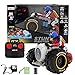 Remote Control Amphibian Stunt Vehicle, Land & Water Racing Motorcycle, Race Bike with Light