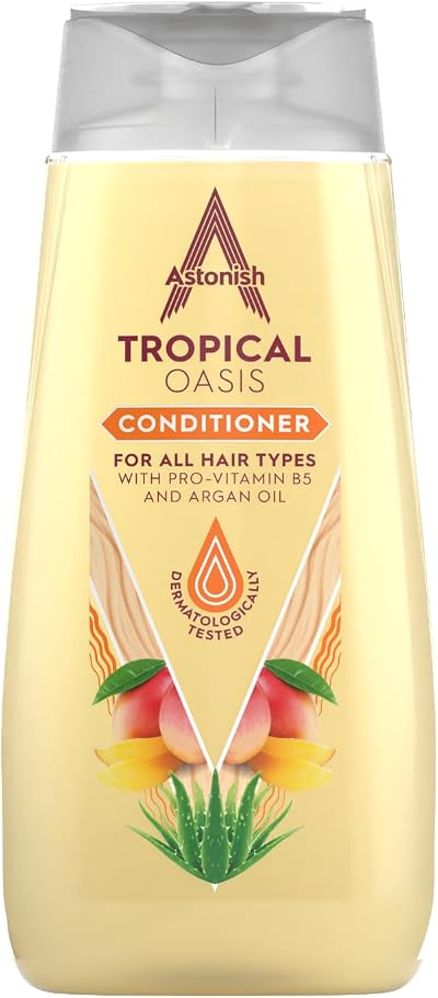 Astonish Tropical Conditioner with Argan Oil 375ml