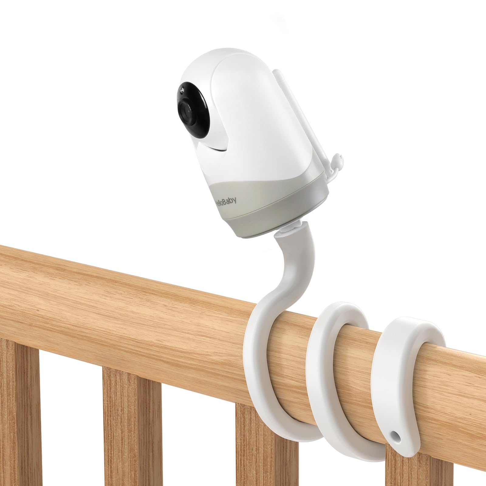 Aobelieve Flexible Twist Mount for HelloBaby Baby Monitor, Compatible with HelloBaby HB6550, HB6558, HB65, HB66, and HB248 Baby Camera, AE-0364
