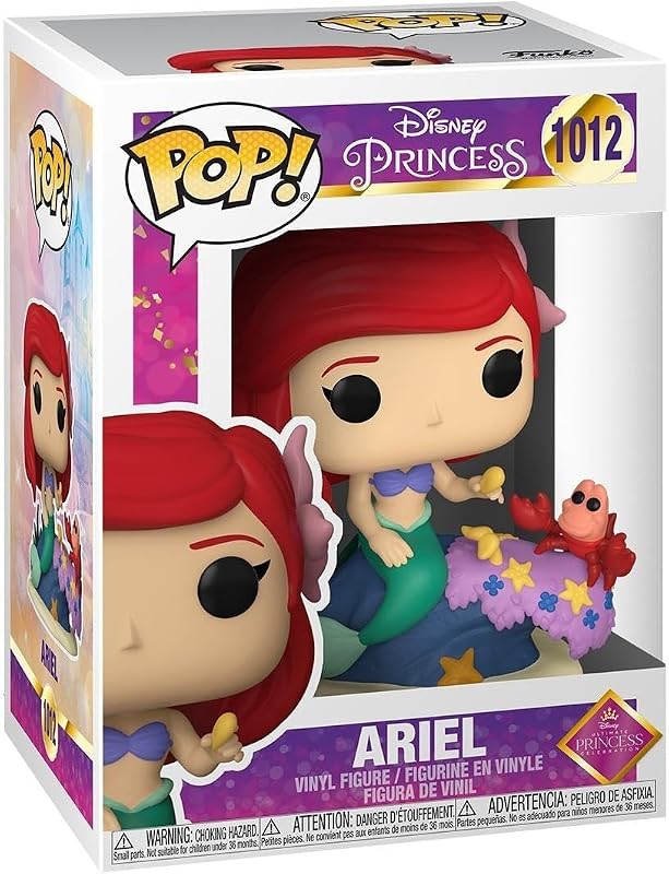 POP! Disney: Ultimate Princesa - Ariel - Disney Princesas - Figuras Miniaturas Coleccionables Para Exhibición - Idea De Regalo - Mercancía Oficial - Juguetes Para Niños Y Adultos