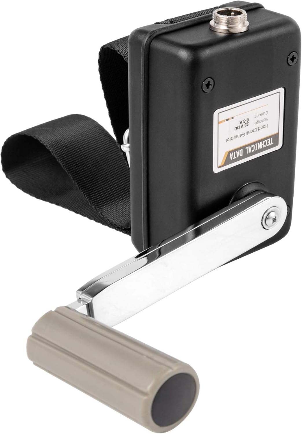 VEVOR Hand Power Generator 30W, Hand Crank Generator 028V