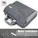 CoolBELL 15.6 Inch Nylon Laptop Bag Shoulder Bag with Strap Multicompartment Messenger Hand Bag Tablet Briefcase for iPad Pro/Laptop/MacBook/Ultrabook/Men/Women/College (Grey)