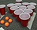Perfect Life Ideas 30 Pc Beer Pong Set Cool Fun Beer Drinking Party Game to Play for Adults College Students - Includes Cups, Balls, Game Anti Skid Mat More