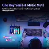 MAONO MaonoCaster G1 NEO Gaming Audio Mixer Pro-Preamp 48V Phantom RGB Bluetooth view 5
