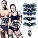 SHENGMI Muscle Toner, Abdominal Toning Belt Abs Trainer Body Fitness Belt Ab Workout Machine for Men & Women Arm & Leg Trainer