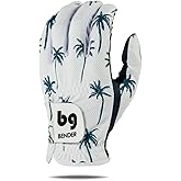 Bender Gloves - Men's Golf Glove, Durable Mesh Material, Unique Golf Gloves Men Right Handed Golfer (Wear On Left)