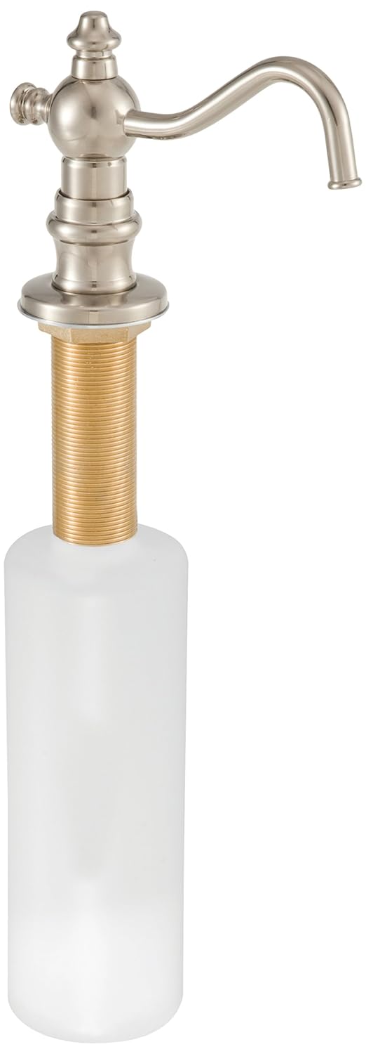 Best kitchen sink soap dispensers polished nickel