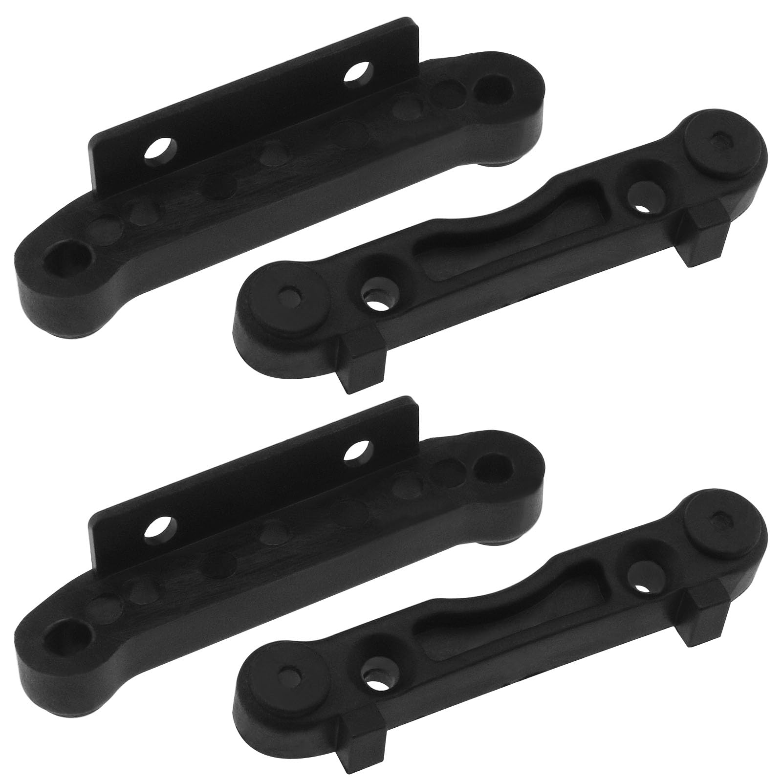 OTOTEC 2 Set Front Suspension Holder 51mm Compatible with FTX Vantage Carnage Suspension Holder Replacement Parts Black Plastic