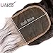 UNice Hair Brazilian Body Wave 5x5 Lace Closure Free Part with Baby Hair, 100% Unprocessed Human Virgin Hair Natural Color (14'' Closure)