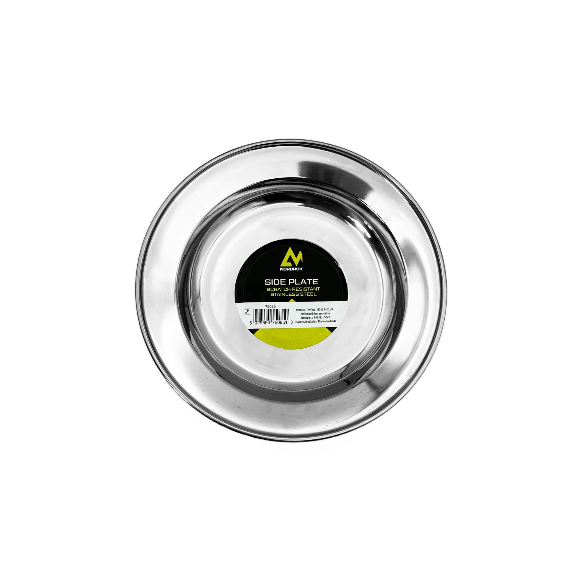 Nordrok 75085 Stainless Steel Side Plate