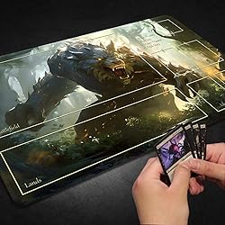 Premium Stitched MTG Playmat with Zones and