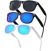 SEKKAF Kids Polarized Sunglasses for Boys Girls,Retro Toddler Sun Glasses UV Protection Shades