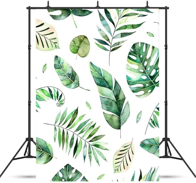 New 5x7Ft Fresh Backdrop Green Leaves Backdrop for