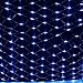 8 Modes 2M(L)3M(W) Waterproof Twinkle Indoor Outdoor Net Mesh Fairy String Lights (Bule)