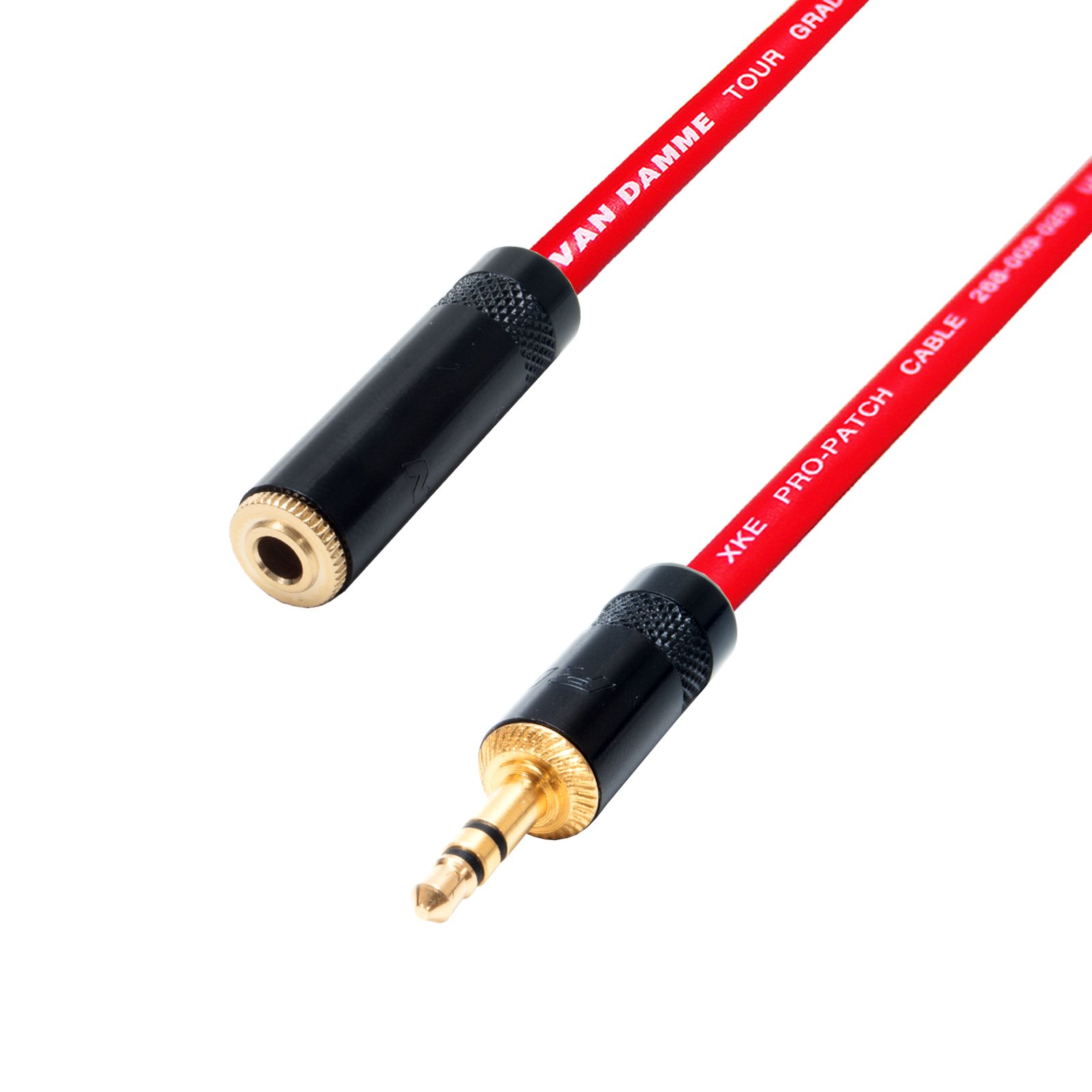 Headphone Extension Cable. 3.5mm Stereo Mini Jack to Female Lead. 1m 3m 5m 10m (5m, Red)