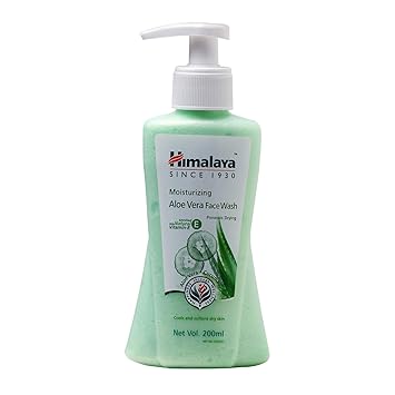 Himalaya Moisturizing Aloe Vera Face Wash 200ml Amazon In Beauty