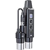 Xvive P3S Stereo XLR Bluetooth Receiver for Mixers and PA Speakers | Stereo/Mono, 100 ft Range, 8-Hour Battery,Plug and Play,XLR + Mini-XLR Balanced Outputs