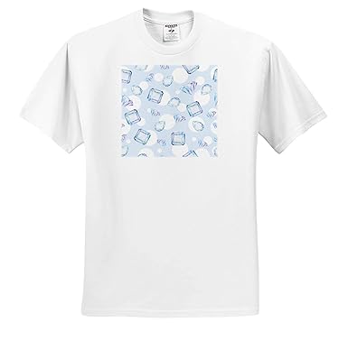 Amazon Com 3drose Anne Marie Baugh Faux Jewels Pretty Blue