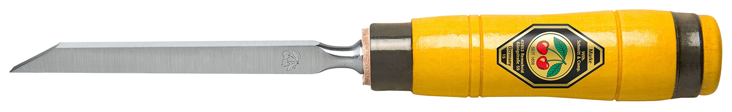 Kirschen 1305012 12 mm Number 1305 Mortise Chisel with Hornbeam Handle - Multi-Colour