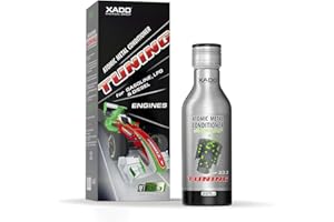 XADO Tuning Motor Oil Additive - High Mileage Engine Restore Oil Treatment - Atomic Metal Conditioner for Gas, Diesel and LPG Engines - Friction Protectant, Cylinder Compression Restorer, Bottle 7.5oz