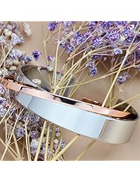 Pulsera de mensaje secreto para mamá, regalo para la madre de la novia, texto en inglés "Everything I am Today I Owe to You"