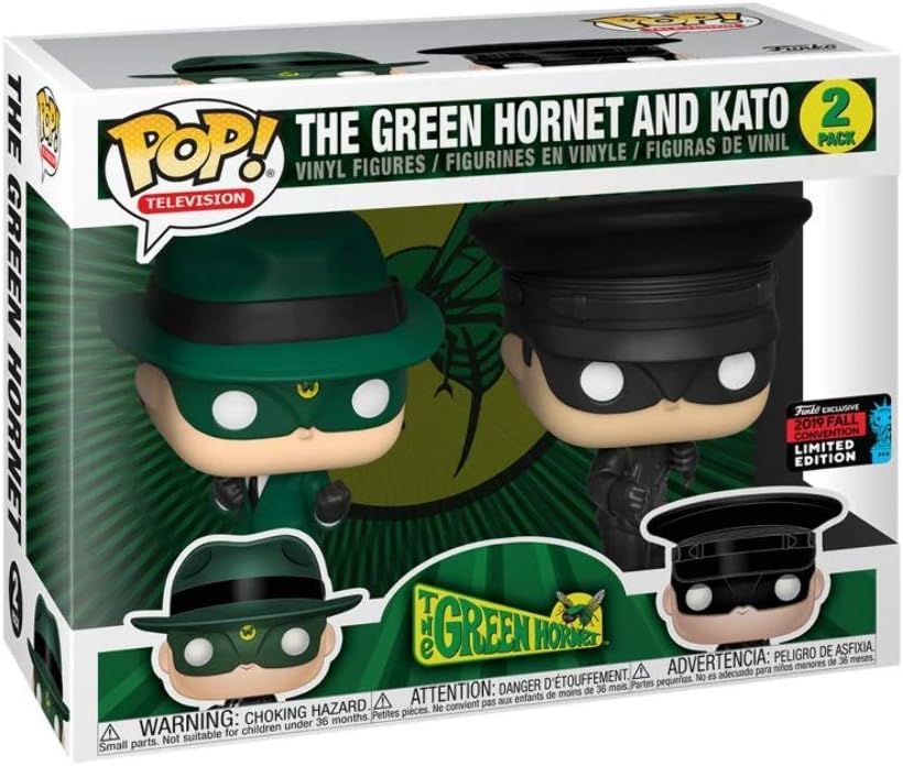 Funko Pop! Television: The Green Hornet - The Green Hornet and Kato (UK Exclusive), 3.75 inches - Image 3