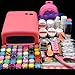 Fashion zone 36W LED UV lamp Pro UV Gel Lamp Dryer Nail Art Acrylic Powder French Tips Salon Kit