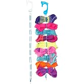 SockDock Sock Laundry Solution for Washing Drying &amp; Storing Socks in Pairs, Clip &amp; Hold Socks in Washer Dryer &amp; Closet 2-Pack