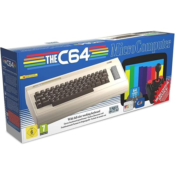 Amazon.com: Commodore 64 Mini C64 (DE) (Multilingual) : Electronics