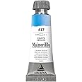 MaimeriBlu 12ml Single-Pigment Watercolor Paint - Cerulean Sky Blue PB35 Professional Watercolor Paint - Lightfast and Transparent Watercolor Paint Tube for Artists