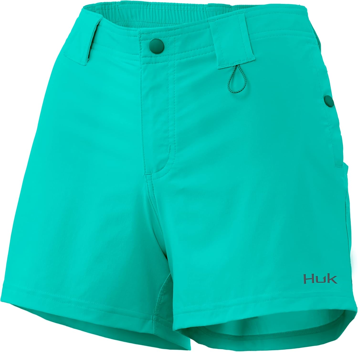 HUK Let's Go Fish Short Performance QuickDrying Short, Electric