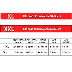MAXJULI Polarized Big Sunglasses for Men Women with
