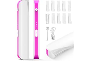 PEDOOD Sonic Dermaplane Razor for Women, Facial Hair Remover with LED Light, 3 Speed Mini Electric Dermaplaning Tool for Sens