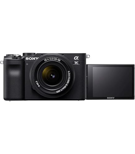 Amazon.com : Sony Alpha 7C Full-Frame Compact Mirrorless Camera