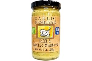 Garlic Festival Foods Dill & Garlic Mustard 7 oz.