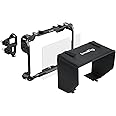 SmallRig Monitor Cage Kit for Atomos Shinobi II, with Sunhood, with Screen Protector, Weighing Only 96.3g, with 1/4"-20 Threa