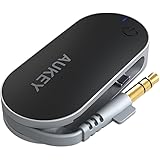 AUKEY Bluetooth トランスミッター Bluetooth送信機 ワイヤレス オーディオ トランスミッター 3.5mmステレオミニプラグ接続　BT-C1