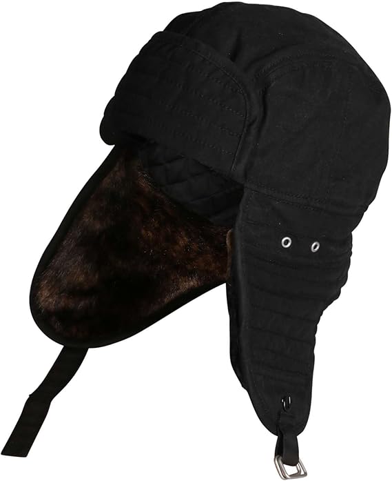 True Religion Men's Moto Trapper Hat (LXL, Black) Amazon.ca Clothing & Accessories