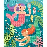 Petit Collage Playful Mermaids 64 Piece Tin Puzzle