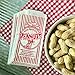 Outside the Box Papers Paper Peanut Bags - Red White - 100 Pack