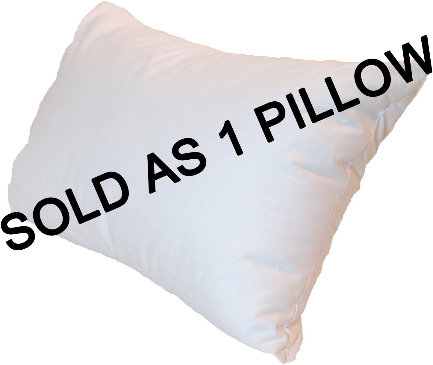 Pillowflex 14x20 Inch Premium Polyester Filled Pillow Form Insert - Machine Washable - Oblong Rectangle - Made in USA: Home & Kitchen