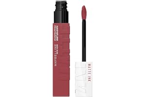 Maybelline Super Stay Matte Ink Liquid Lipstick Makeup, Long Lasting High Impact Color, Up to 16H Wear, Mover, Brown, 1 Count, Packaging May Vary