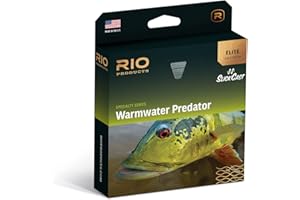 RIO Products Elite Warmwater Predator Freshwater Fly Line, Designed to Cast Large Flies, Largemouth and Peacock Bass
