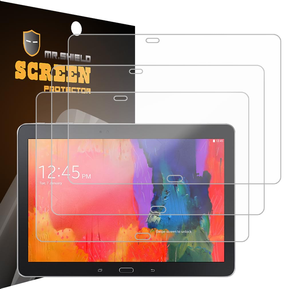 Photo 1 of Mr.Shield Designed For Samsung Galaxy Tab Pro 10.1" 10 Inch Premium Clear [PET] [3 pack] Screen Protector with Lifetime Replacement