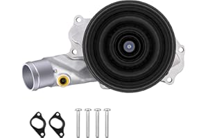 AULINK LR033993 Water Pump (OEM Parts) LR010801 LR097165 For Land Rover LR4 Range Rover Sport,Jaguar XE XF XJ XK XKR F-Pace S F-Type R Engine 3.0L 5.0L