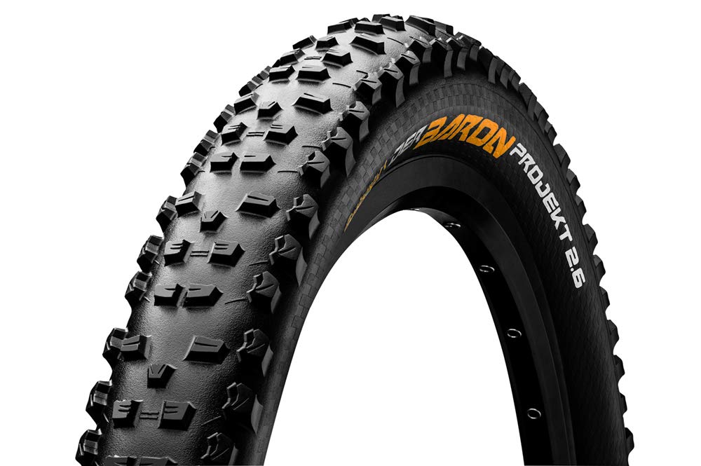 Continental der Baron Projekt Protection Apex 27.5 X 2.6, Pneumatico per Bicicletta Unisex Adulto, Nero
